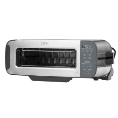 Ninja ST202UK 3-in-1 2 Slice Toaster - Grill and Panini Press - Stainless Steel